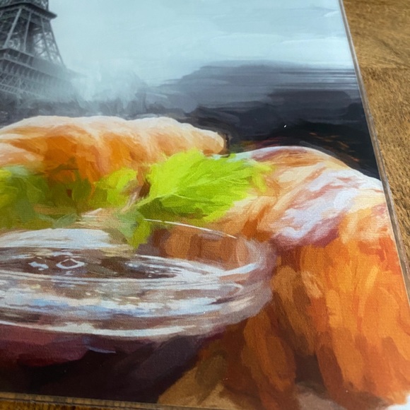 Breakfast in Paris acrylic placemats - Picture 7 of 7